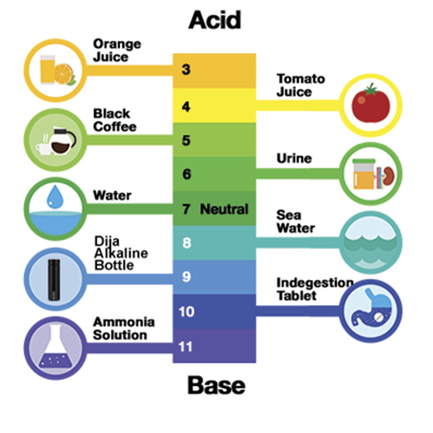 DIJA Alkaline Insulated Water Bottle Includes Filter Improve PH 9+, Keep Cold up to 24 hours, 500ml Stainless Steel Water Bottle